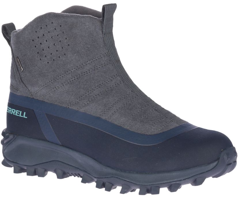 Buty Merrell Thermo Snowdrift Zip Mid Shell - Buty Trekkingowe Damskie Merrell - Szare [ALEWT-5294]